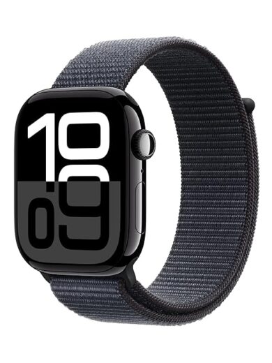 Apple Watch Series 10 [GPS 46 mm] Smartwatch with Jet Black Aluminium