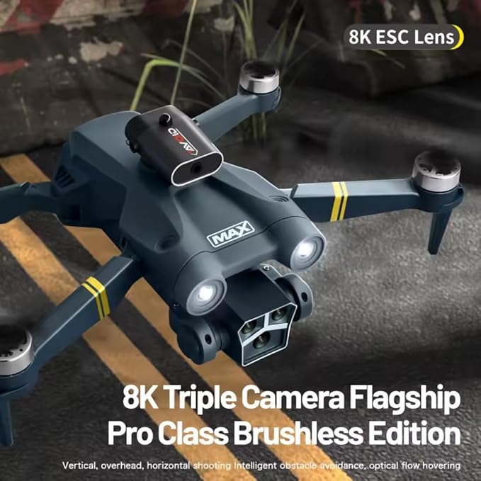 Drone with Camera 4k 25 Mins Flight with 5GHz Transmission Auto Return Motor Foldable and 3D Flips - Image 4