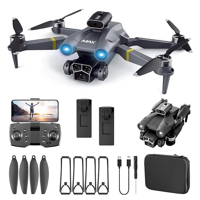 Drone with Camera 4k 25 Mins Flight with 5GHz Transmission Auto Return Motor Foldable and 3D Flips - Image 5