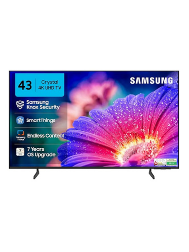 Samsung 108 cm (43 inches) Crystal 4K Vista Ultra HD Smart LED TV