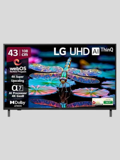 LG 122 cm (48 inches) UA82 Series 4K Ultra HD Smart webOS LED TV