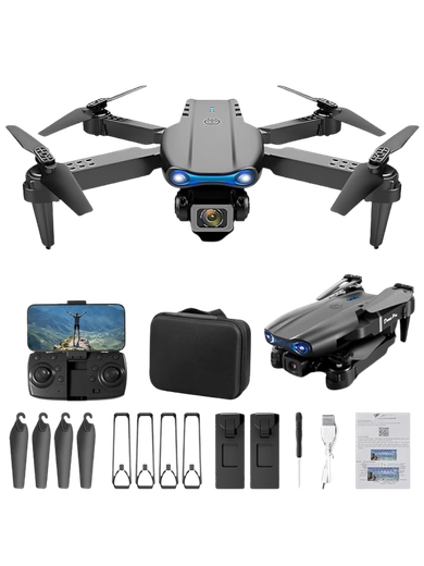 4K UHD Camera Toy Drone with 30-Minute Battery Life, Auto Return, 6-Axis Gyro Stability, Smart Auto-Fly