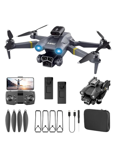 Drone with Camera 4k 25 Mins Flight with 5GHz Transmission Auto Return Motor Foldable and 3D Flips